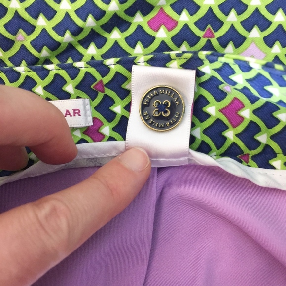 Peter Millar Golf Skort Skirt 4 Athletic - Picture 7 of 7